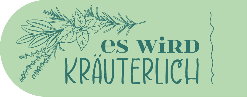Button Es wird kräuterlich