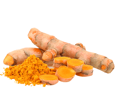 Aufgeschnittener Curcuma