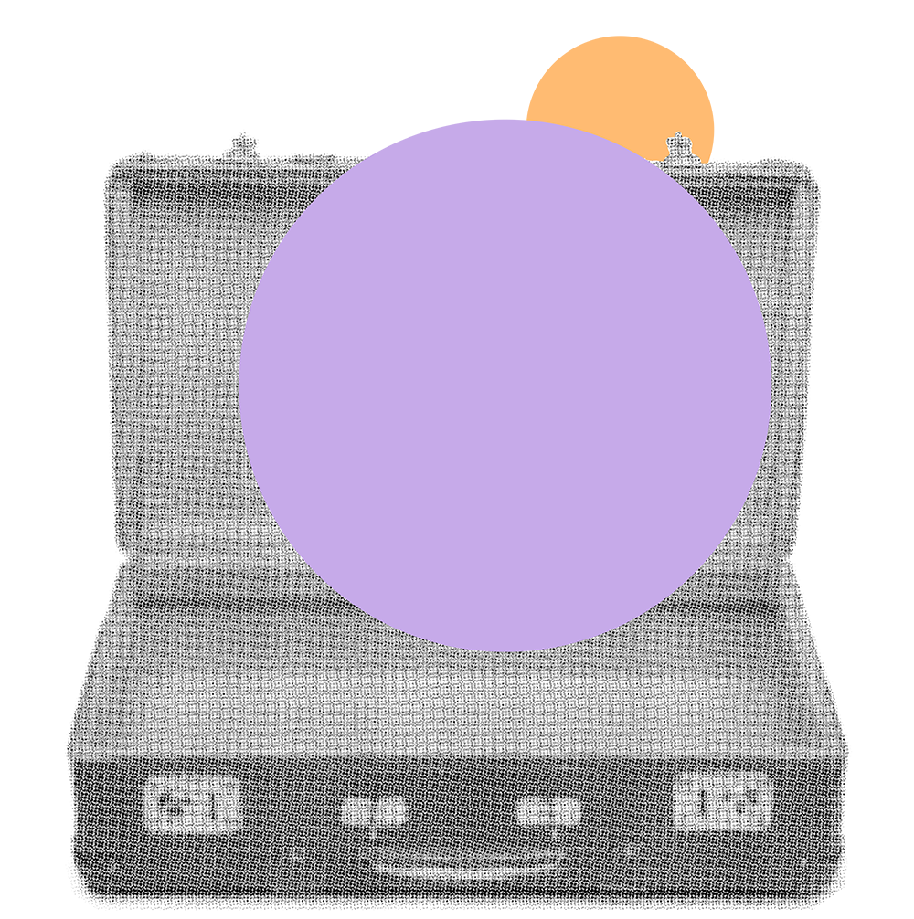 Visual eines Koffers - Collage