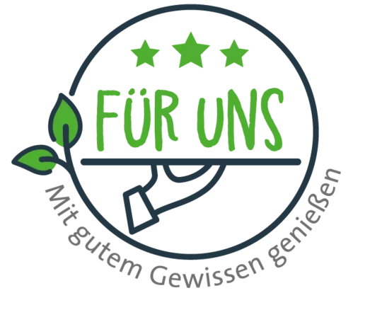 Logo Nachhaltigkeitssiegel Für Uns von apetito catering