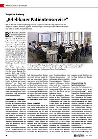 Artikel zum Verpflegungsmanagement über EASYkitchen von apetito catering aus dem Februar 2023