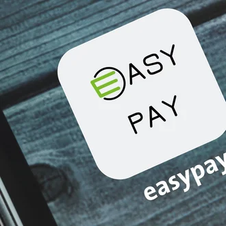 EASY PAY als App Anwendung auf dem Smartphone