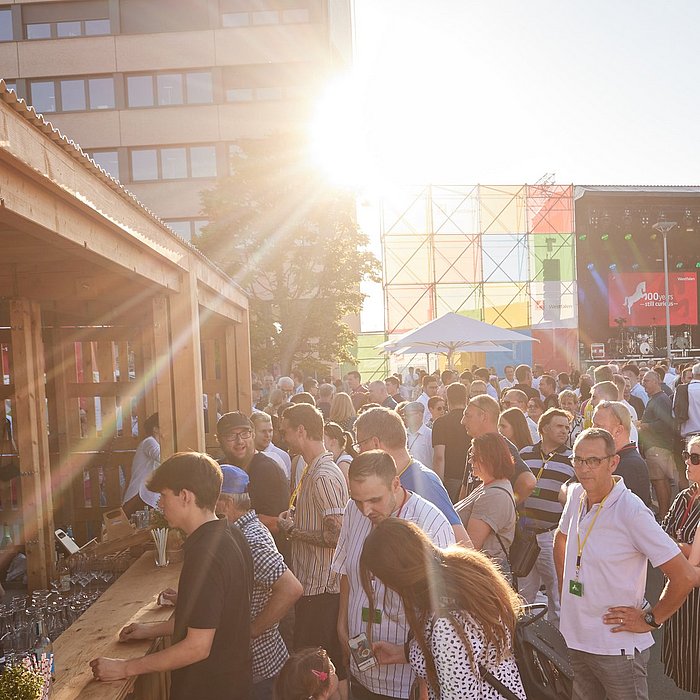 Strahlender Sonnenschein und gutes Essen bei der Jubiläumsfeier 100 Jahre Westfalen AG
